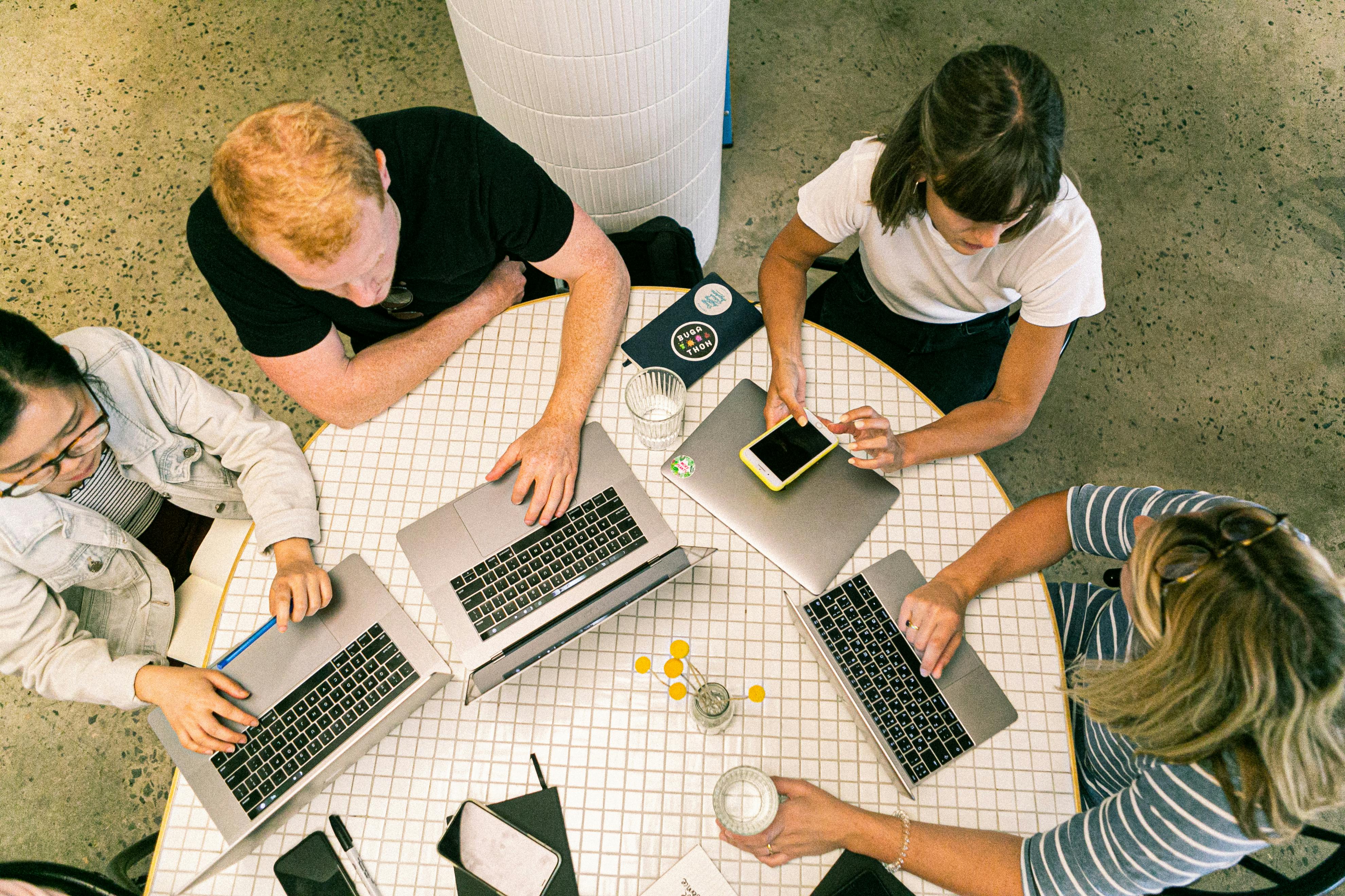 Business team collaboration